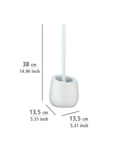 Wenko WC-Garnitur Badi Weiß Keramik In Weiß -Relaxdays Verkaufsshop wenko wc garnitur badi weiss keramik in weiss 10