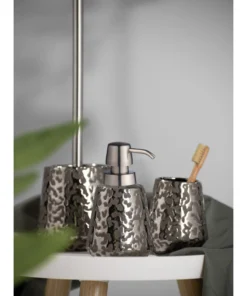 Wenko WC-Garnitur Burgos Keramik In Platin -Relaxdays Verkaufsshop wenko wc garnitur burgos keramik in platin 8