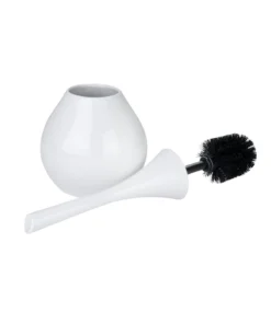 Wenko WC-Garnitur Flakon Weiß Keramik In Weiß -Relaxdays Verkaufsshop wenko wc garnitur flakon weiss keramik in weiss 5