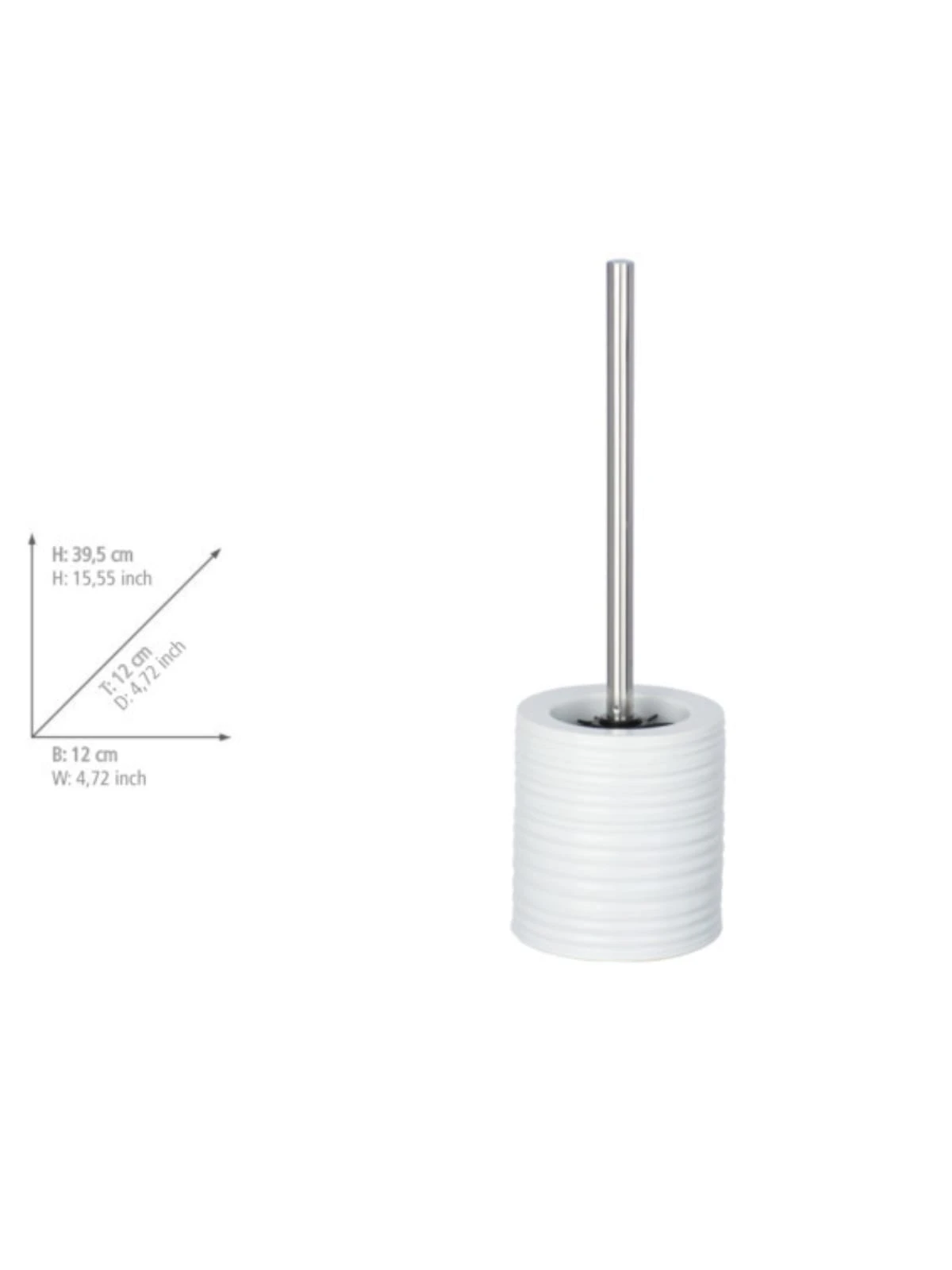 Wenko WC-Garnitur Mila Weiß Keramik In Weiß 5 Wenko WC-Garnitur Mila Weiß Keramik In Weiß – Bild 5