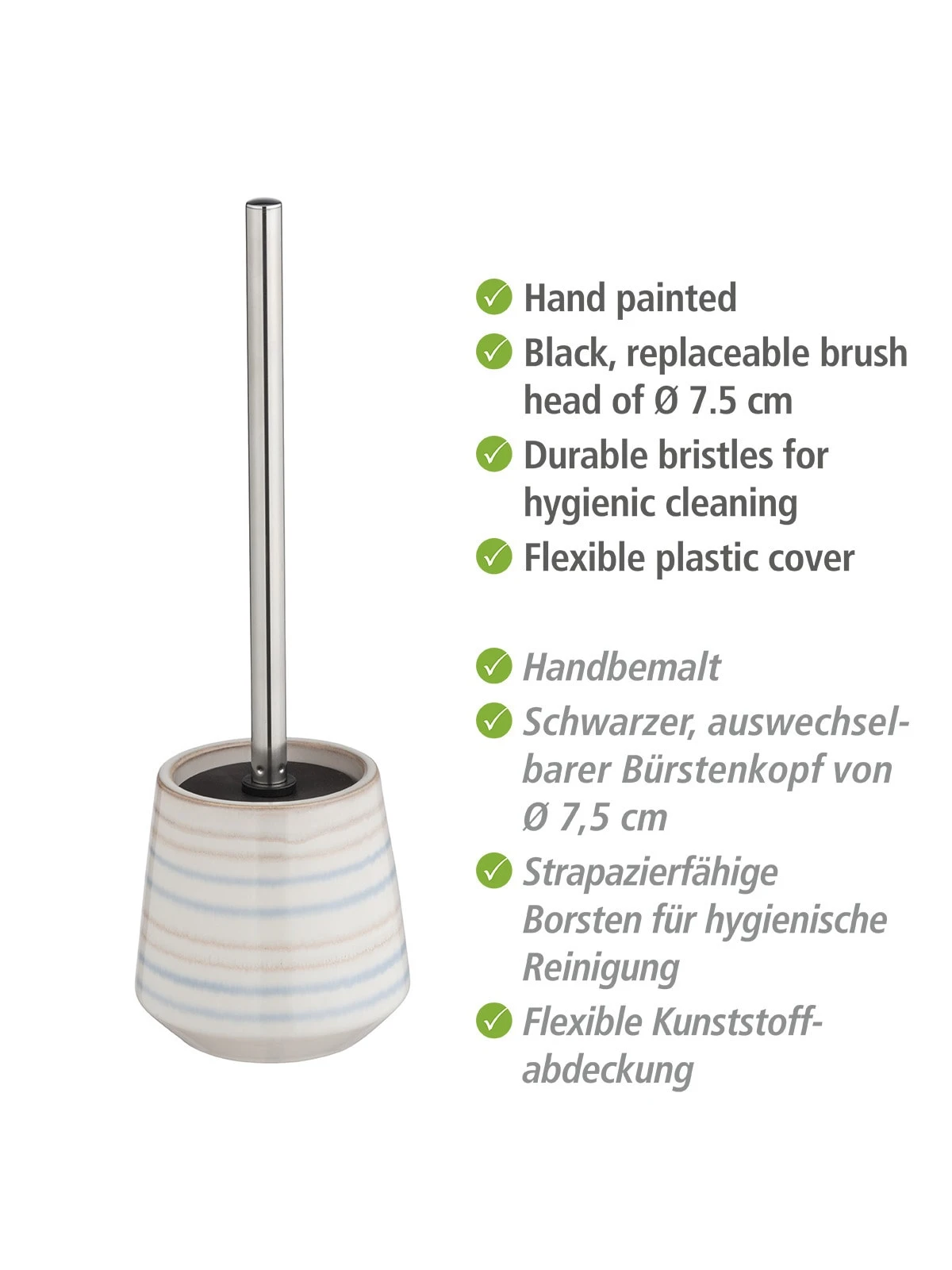 Wenko WC-Garnitur Navalon Keramik In Mehrfarbig 3 Wenko WC-Garnitur Navalon Keramik In Mehrfarbig – Bild 3