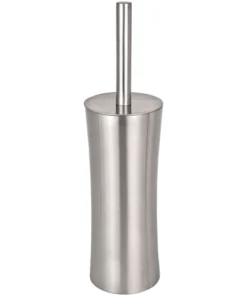 Wenko WC-Garnitur Pieno Matt Edelstahl In Satiniert -Relaxdays Verkaufsshop wenko wc garnitur pieno matt edelstahl in satiniert 5