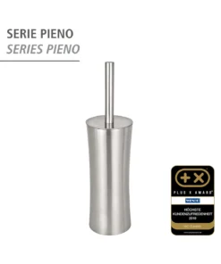 Wenko WC-Garnitur Pieno Matt Edelstahl In Satiniert -Relaxdays Verkaufsshop wenko wc garnitur pieno matt edelstahl in satiniert 6