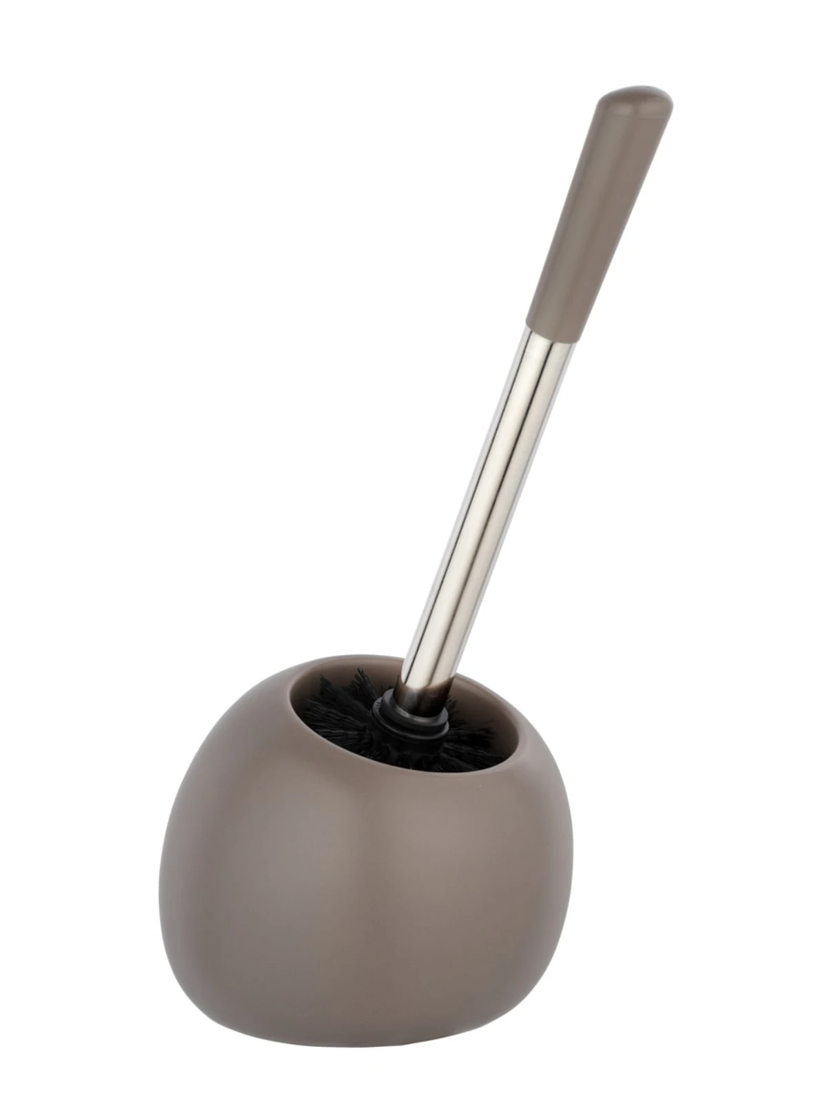 Wenko WC-Garnitur Polaris Taupe Matt In Grau 1 Wenko WC-Garnitur Polaris Taupe Matt In Grau