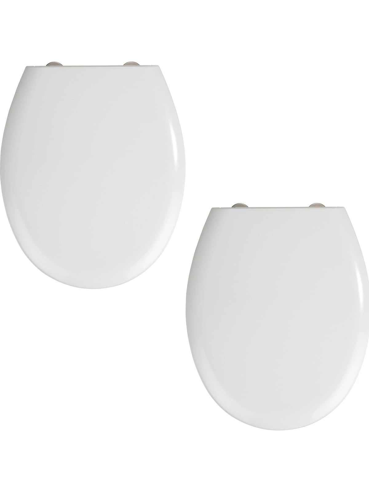 Wenko WC-Sitz Rieti 2er Set, Belastbar Mit 300 Kg In Weiß 1 Wenko WC-Sitz Rieti 2er Set, Belastbar Mit 300 Kg In Weiß