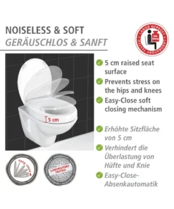 Wenko WC-Sitz Secura Comfort In Weiß, Grau 52 Wenko WC-Sitz Secura Comfort In Weiß, Grau -Relaxdays Verkaufsshop wenko wc sitz secura comfort in weiss grau 18