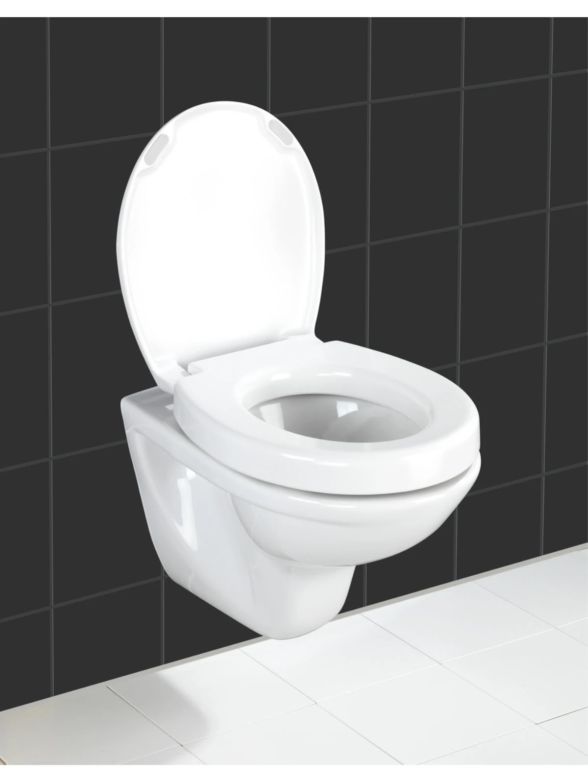 Wenko WC-Sitz Secura Comfort In Weiß, Grau 28 Wenko WC-Sitz Secura Comfort In Weiß, Grau – Bild 28