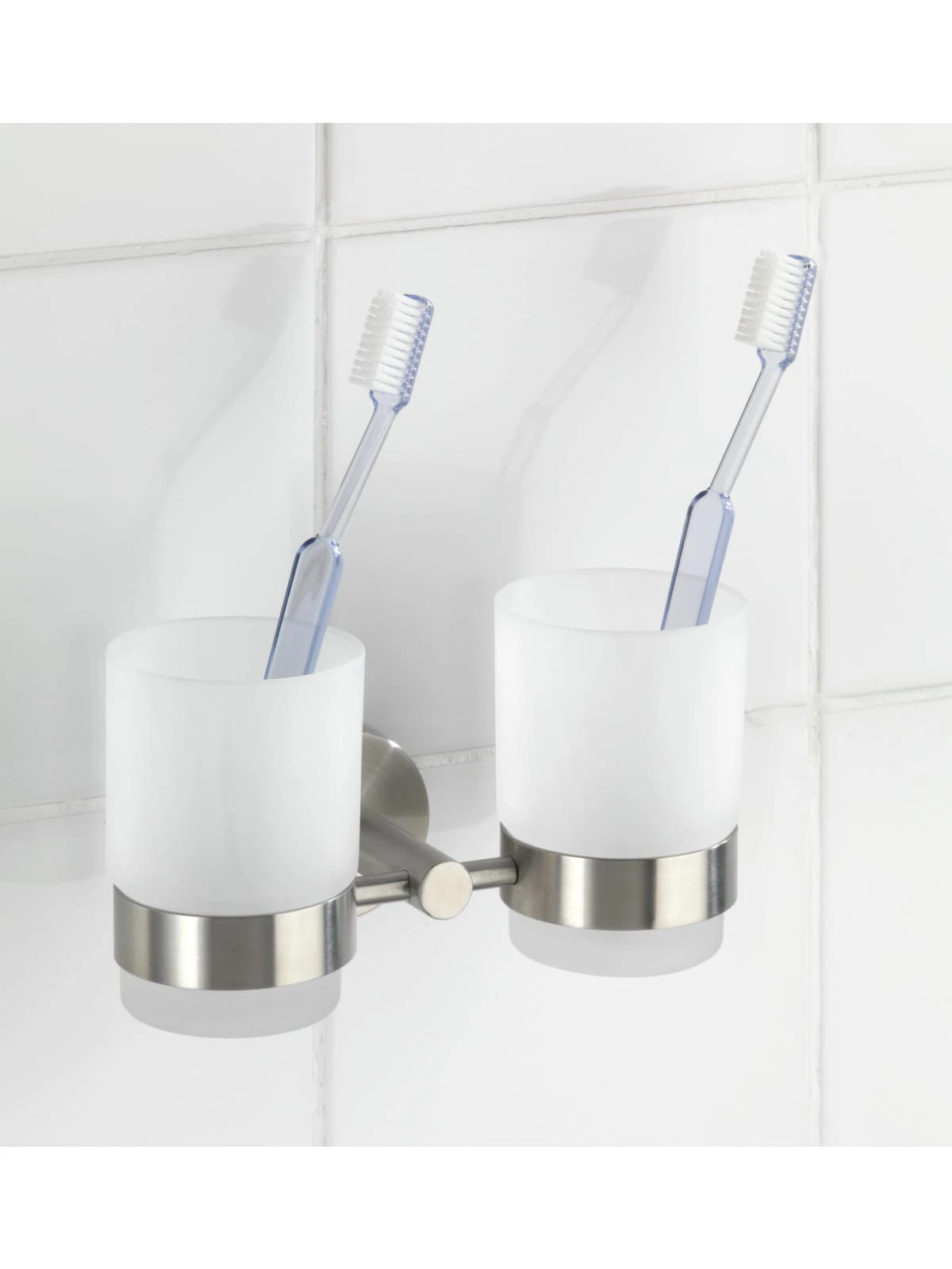 Wenko Zahnputzbecher Duo Bosio Edelstahl Matt In Matt 7 Wenko Zahnputzbecher Duo Bosio Edelstahl Matt In Matt – Bild 7