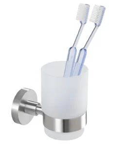 Wenko Zahnputzbecher Uno Bosio Edelstahl Matt In Matt