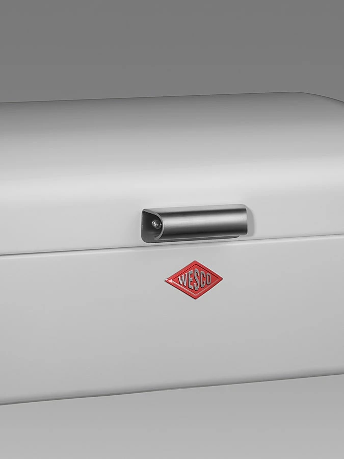 Wesco Brotkasten "Grandy" In Weiß - (B)42 X (H)17 X (T)23 Cm 2 Wesco Brotkasten "Grandy" In Weiß - (B)42 X (H)17 X (T)23 Cm – Bild 2