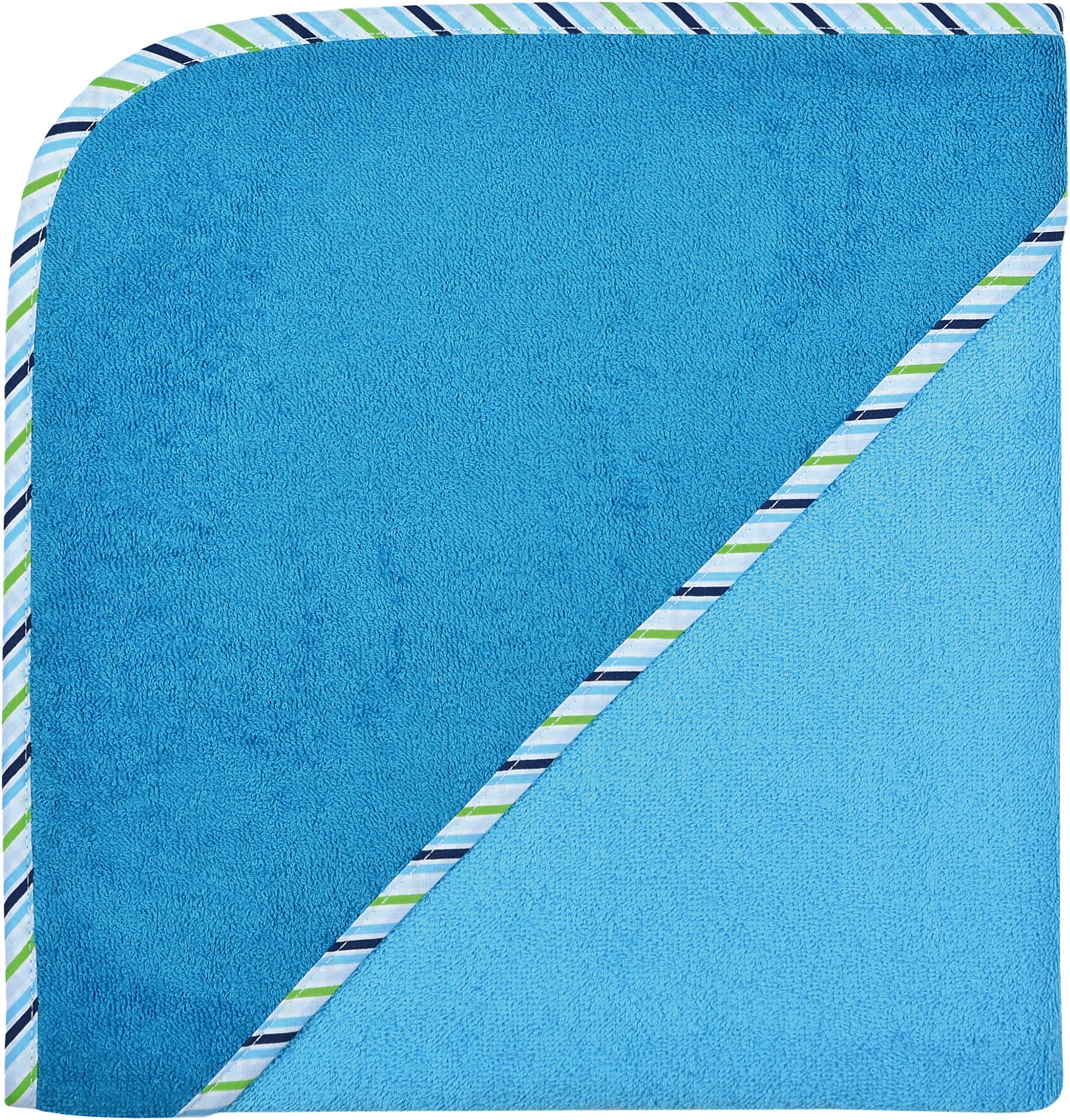 Wörner Kapuzen-Badetuch, Aqua-petrol, 100 X 100 Cm 1 Wörner Kapuzen-Badetuch, Aqua-petrol, 100 X 100 Cm