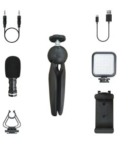 XQISIT Licht Gadget "Social Media Recording Kit" In Schwarz 8 XQISIT Licht Gadget "Social Media Recording Kit" In Schwarz -Relaxdays Verkaufsshop xqisit licht gadget social media recording kit in schwarz 3