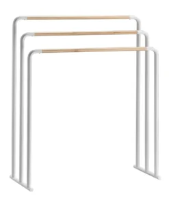 Yamazaki Handtuchhalter Plain 70x83x19cm In Weiß