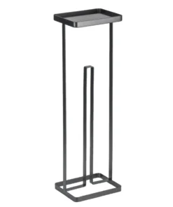 Yamazaki Toilettenpapierständer Tower 16x52x12cm In Schwarz -Relaxdays Verkaufsshop yamazaki toilettenpapierstander tower 16x52x12cm in schwarz 2