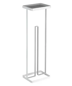 Yamazaki Toilettenpapierständer Tower 16x52x12cm In Weiß -Relaxdays Verkaufsshop yamazaki toilettenpapierstander tower 16x52x12cm in weiss 2