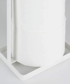 Yamazaki Toilettenpapierständer Tower 16x52x12cm In Weiß -Relaxdays Verkaufsshop yamazaki toilettenpapierstander tower 16x52x12cm in weiss 8
