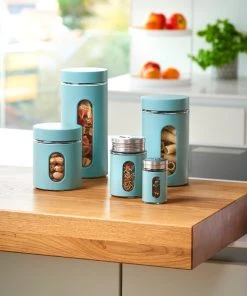 Zeller Present Glasbehälter In Blau 14 Zeller Present Glasbehälter In Blau -Relaxdays Verkaufsshop zeller present glasbehalter in blau 6