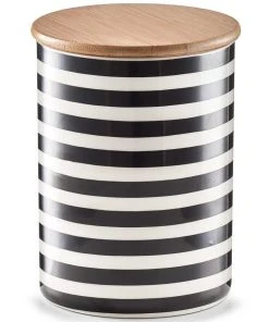 Zeller Present Keramikbehälter In Schwarz