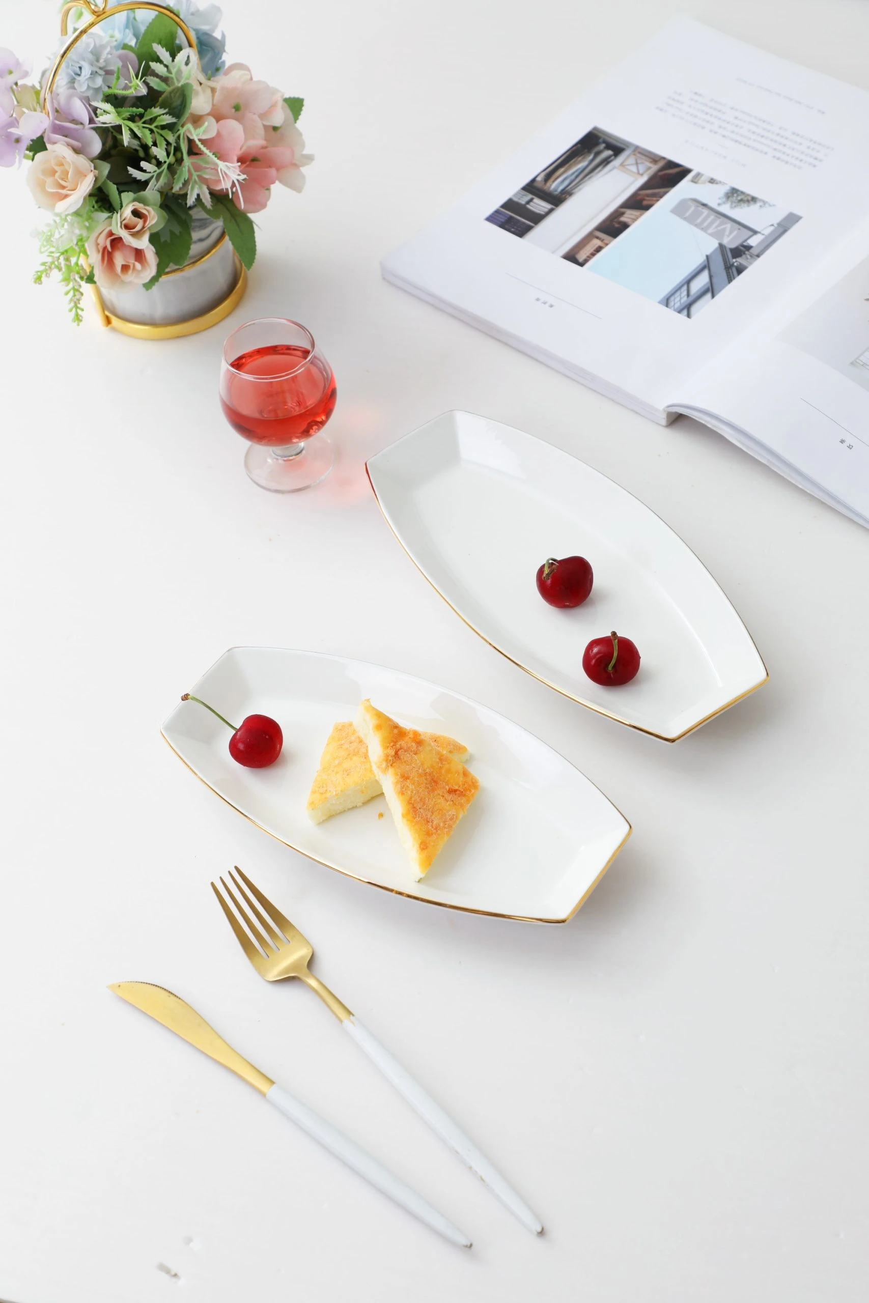 Zellerfeld 2tlg. Vorspeisenschale In Weiß 1 Zellerfeld 2tlg. Vorspeisenschale In Weiß