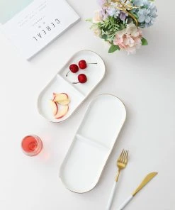 Zellerfeld 2tlg. Vorspeisenschale In Weiß