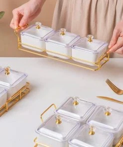 Zellerfeld 3tlg Knabber Schalenset Porzellan In Weiß