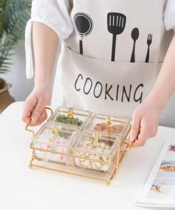 Zellerfeld 4tlg. Vorspeisenschale In Transparent