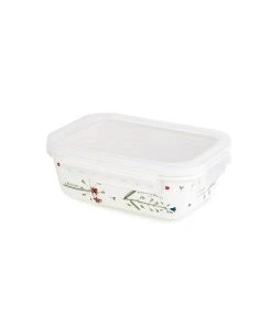 Zen Frischhaltedose In Weiß - (B)15 X (H)5,5 X (T)10 Cm