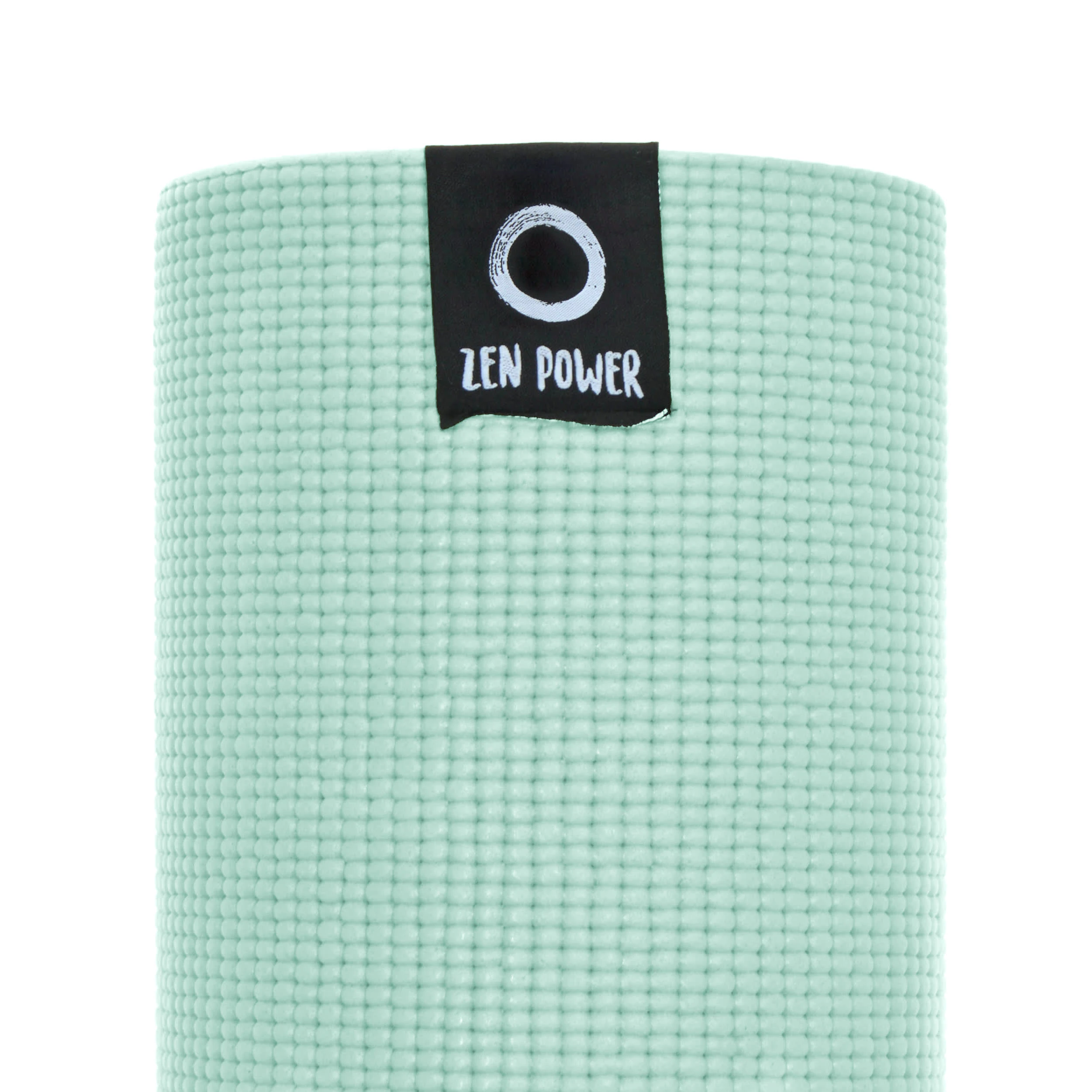 Zenpower Yogamatte " We Love Yoga 183x60x0,6 Cm " In Mint 2 Zenpower Yogamatte " We Love Yoga 183x60x0,6 Cm " In Mint – Bild 2