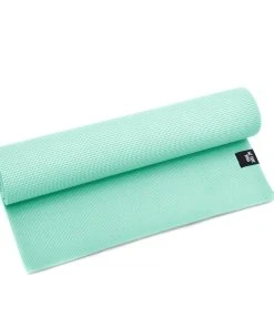 Zenpower Yogamatte " We Love Yoga 183x60x0,6 Cm " In Mint
