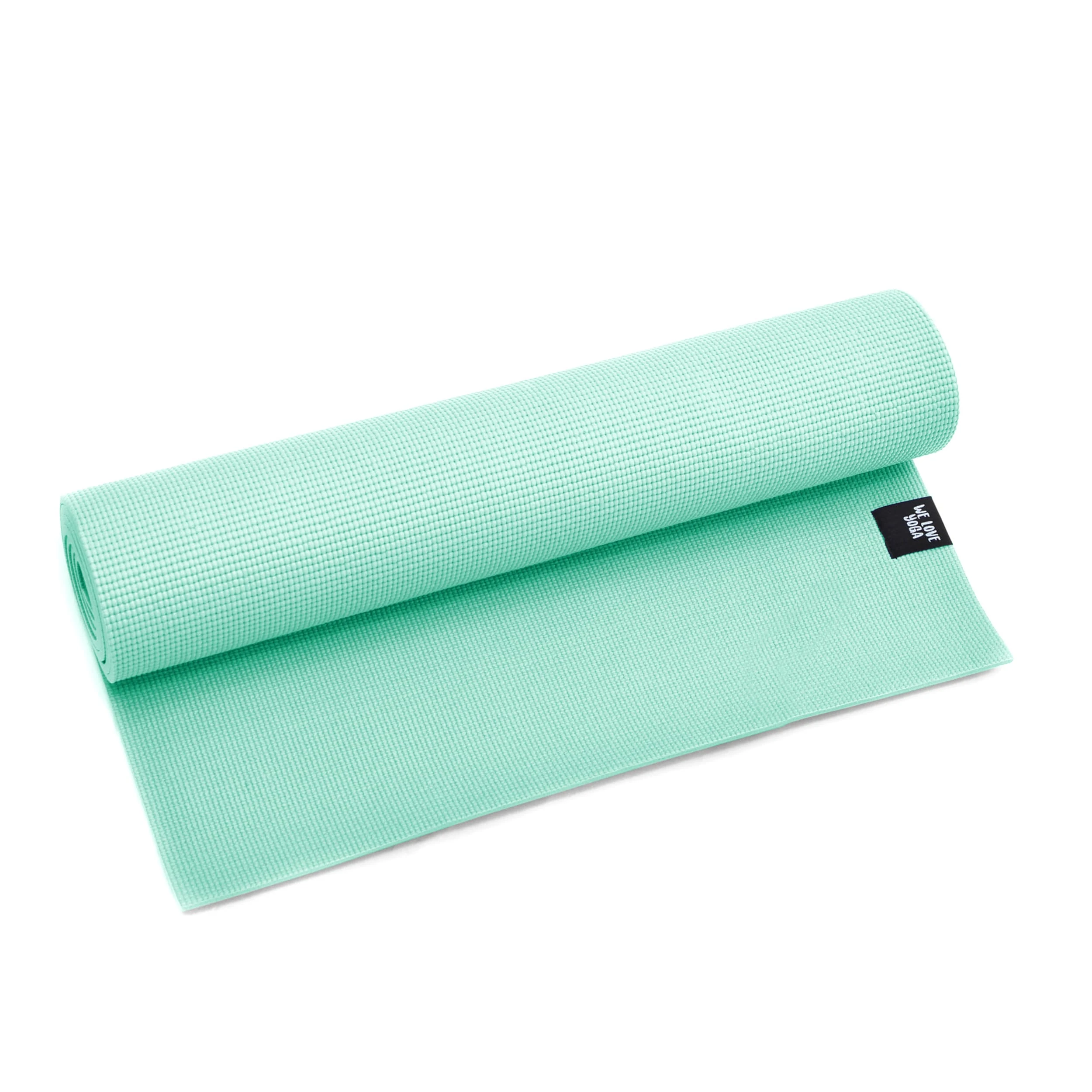 Zenpower Yogamatte " We Love Yoga 183x60x0,6 Cm " In Mint 1 Zenpower Yogamatte " We Love Yoga 183x60x0,6 Cm " In Mint