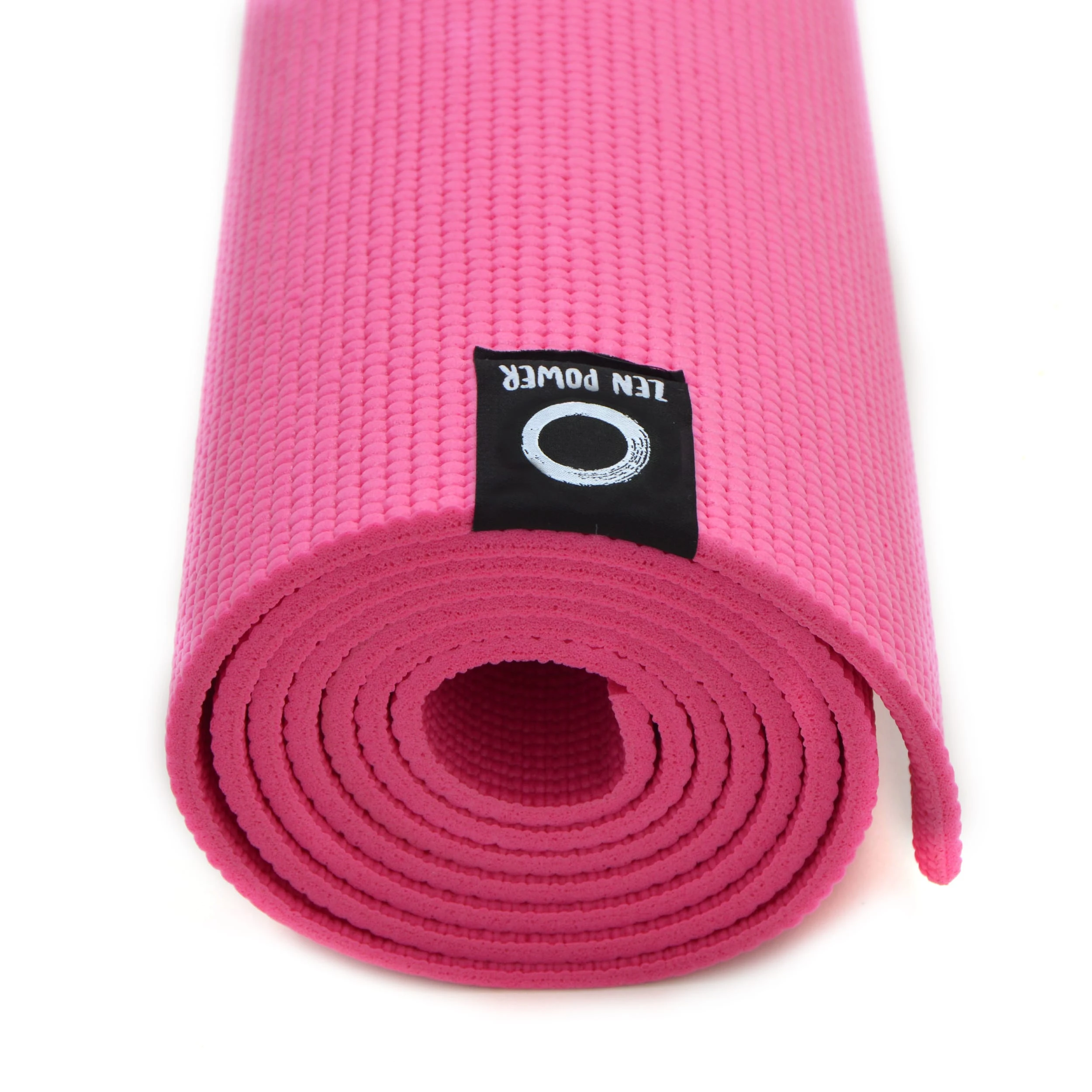 Zenpower Yogamatte " We Love Yoga 183x60x0,6 Cm " In Pink 4 Zenpower Yogamatte " We Love Yoga 183x60x0,6 Cm " In Pink – Bild 4