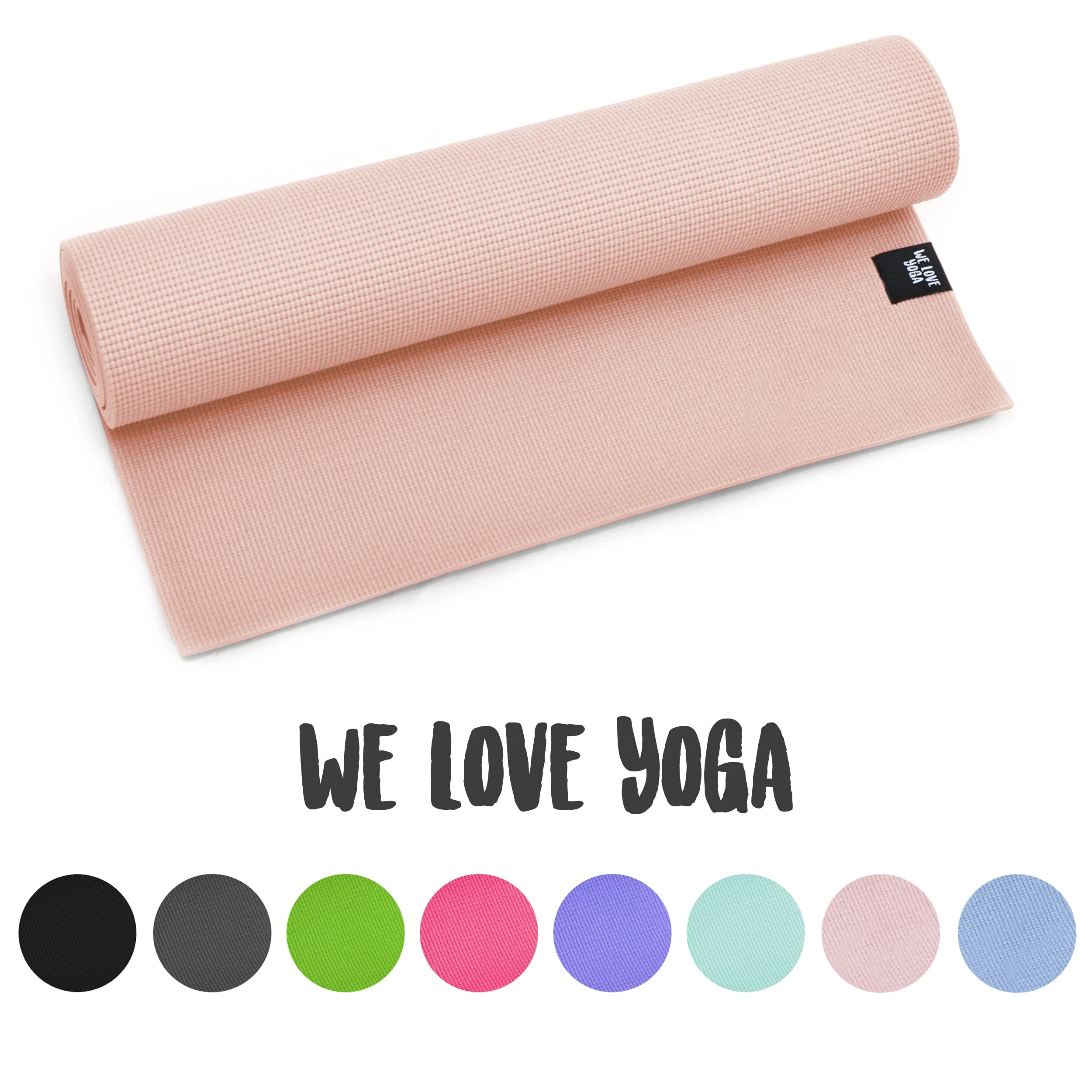 Zenpower Yogamatte " We Love Yoga 183x60x0,6 Cm " In Rosa 5 Zenpower Yogamatte " We Love Yoga 183x60x0,6 Cm " In Rosa – Bild 5