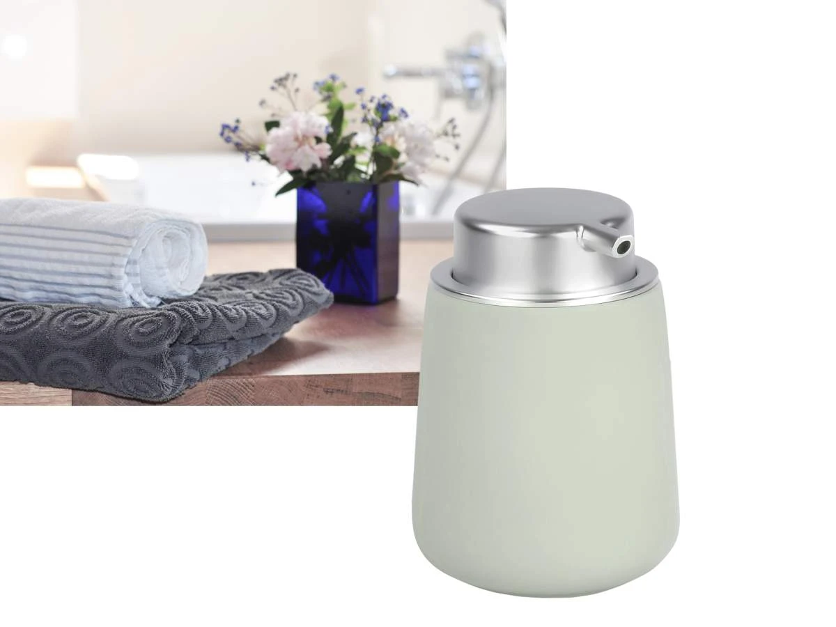 Zone Denmark Seifenspender Nova 8 X 11,5 X 8 Cm In Dusty Green 2 Zone Denmark Seifenspender Nova 8 X 11,5 X 8 Cm In Dusty Green – Bild 2