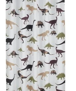 Albani Schal Mit Verdeckten Schlaufen Dino, Dimout 245 X 135 Cm