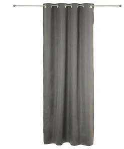 Atmosphera Créateur D'intérieur Vorhang In Anthrazitfarben