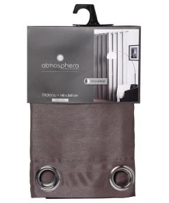 Atmosphera Créateur D'intérieur Vorhang In Braun -Relaxdays Verkaufsshop atmosphera createur dinterieur vorhang in braun 4