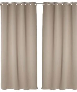 Atmosphera Créateur D'intérieur Vorhänge In Beige