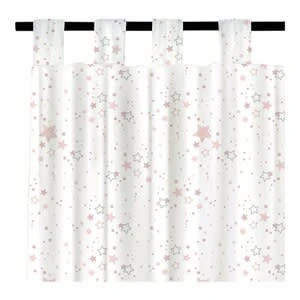 Bornino Home Schlaufenvorhang Milchstraße 140x240 Cm In Rosa 2 Bornino Home Schlaufenvorhang Milchstraße 140x240 Cm In Rosa – Bild 2
