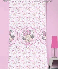 CTI Vorhang Minnie Mouse Stylish Pink, 140 X 240 Cm