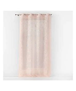 Douceur D'intérieur Gardine "Arty Line" In Rosa