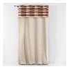 Douceur D'intérieur Gardine "Terra Nova" In Creme/ Rot