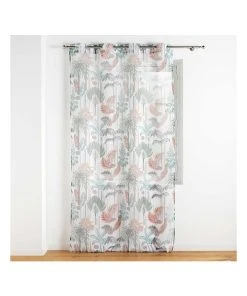 Douceur D'intérieur Gardine "Terra Nova" In Weiß/ Grün