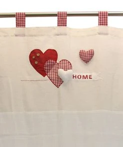 HomeLiving Vorhänge "Lovely Home" 1400x2400 In Bunt -Relaxdays Verkaufsshop homeliving vorhange lovely home 1400x2400 in bunt 3