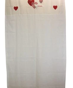 HomeLiving Vorhänge "Lovely Home" 1400x2400 In Bunt