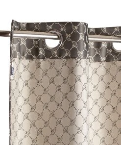 JOOP! Ösenvorhänge Allover In Kitt - 021 -Relaxdays Verkaufsshop joop osenvorhange allover in kitt 021 2