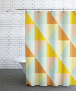 Juniqe Duschvorhang "Hallo Sommer" In Gelb & Grün -Relaxdays Verkaufsshop juniqe duschvorhang hallo sommer in gelb and grun 2