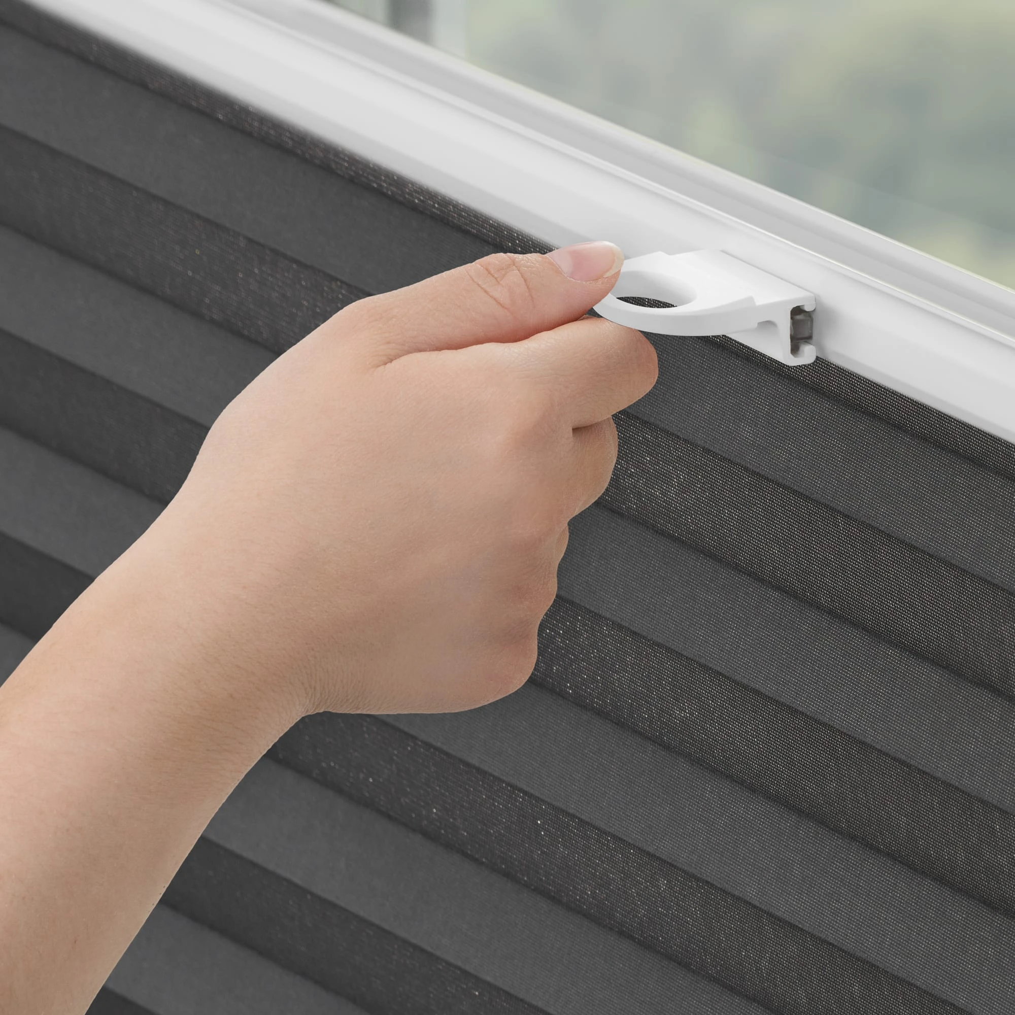 Lichtblick Plissee, Faltrollo In Anthrazit 6 Lichtblick Plissee, Faltrollo In Anthrazit – Bild 6