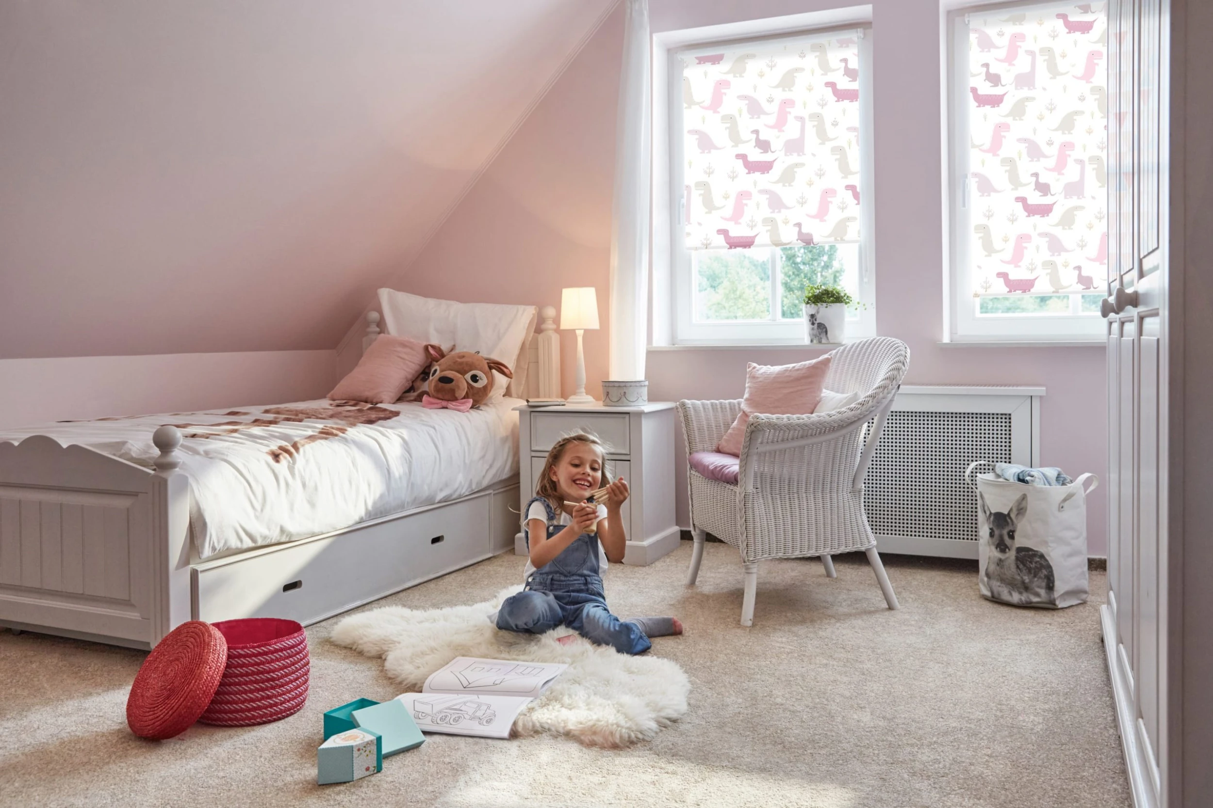 Lichtblick Seitenzugrollo 150 Cm In Pink 2 Lichtblick Seitenzugrollo 150 Cm In Pink – Bild 2