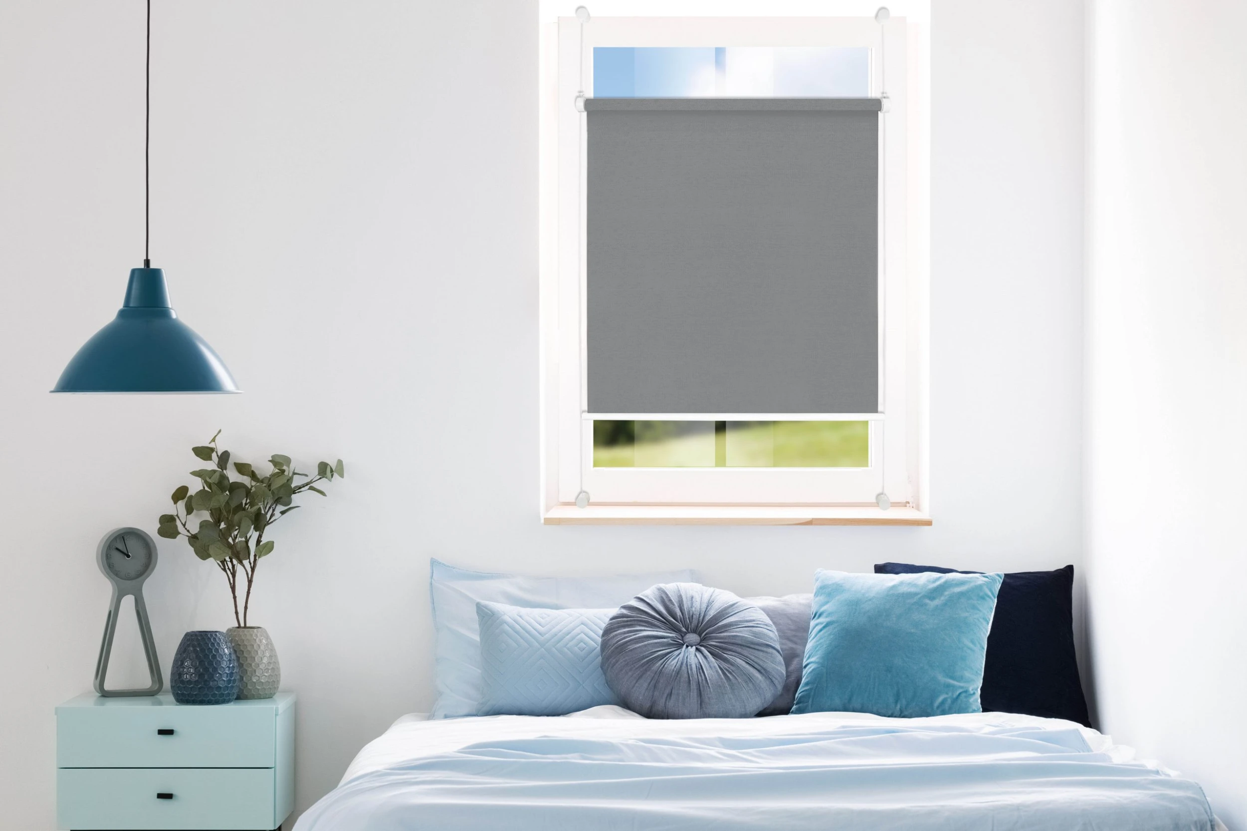 Ondeco® Rollo Klemmfix Flexible In Grau 2 Ondeco® Rollo Klemmfix Flexible In Grau – Bild 2