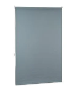 Relaxdays 2x Verdunkelungsrollo In Grau - (B)100 X (H)160 Cm